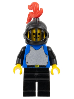 LEGO cas231 Breastplate - Blue with Black Arms