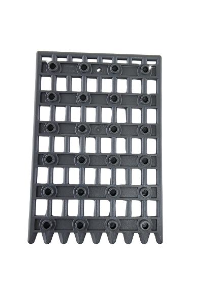 LEGO 89519 - Brána do hradu tmavě šedá 1 x 8 x 12