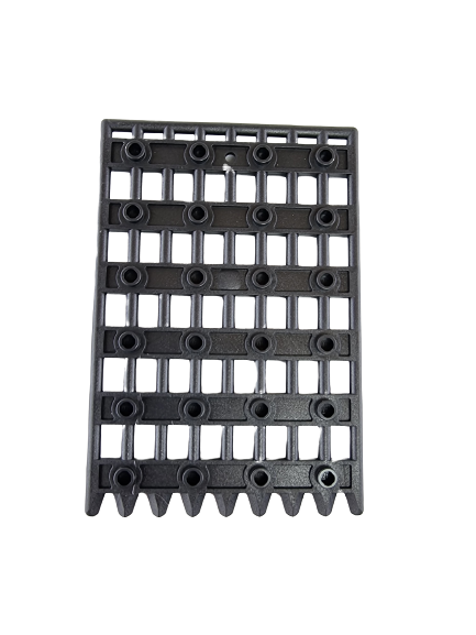 LEGO 89519 - Brána do hradu šedá perleť 1 x 8 x 12