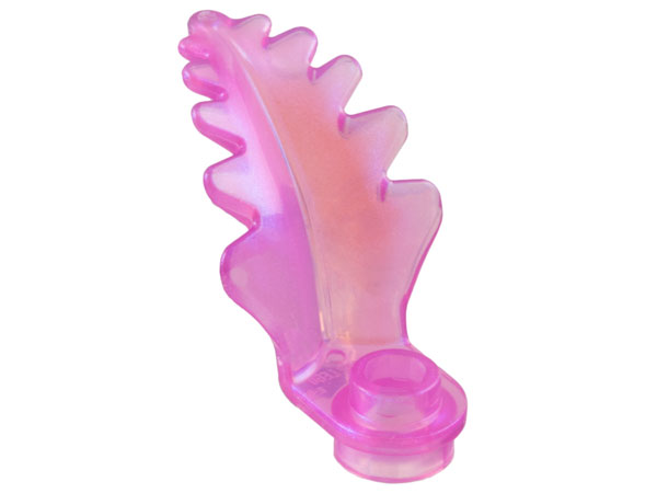 LEGO 2682 - List, Satin Trans-Dark Pink Plant Plate