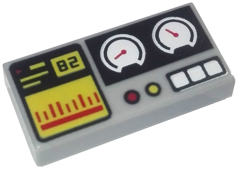 LEGO 3069pb0855 - Potisk monitor