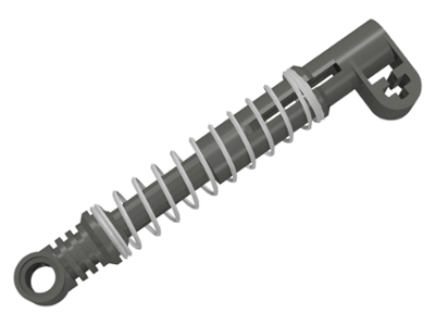 LEGO 2909c03 Dark Gray Technic, Shock Absorber 9.5L