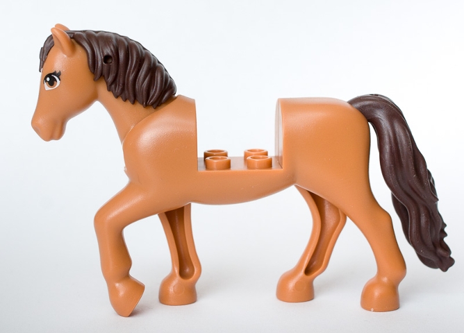 LEGO bb1279c01pb02 - Kůň Friends světle hnědý