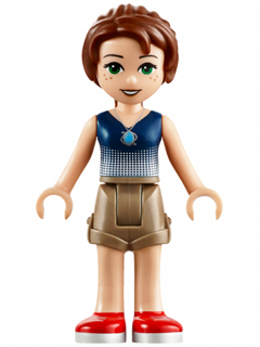 LEGO elf012 Emily Jones - Dark Tan Shorts