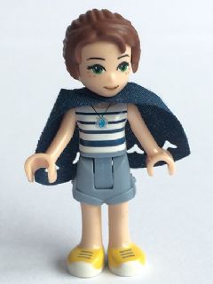LEGO elf009 Emily Jones - Sand Blue Shorts with Cape