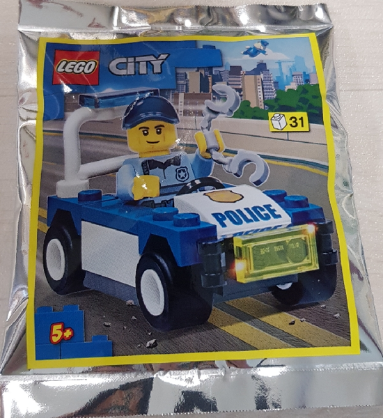 LEGO 952201-1 Policeman with Car