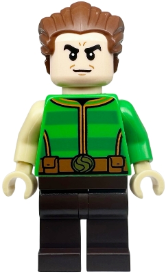 LEGO sh0864 Sandman - Dark Brown Legs