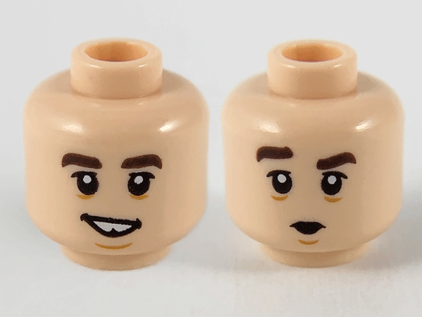 LEGO 3626cpb2653 - Obličej oboustranný