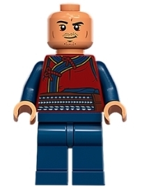LEGO sh0826 Wong - Dark Red Robe, Dark Blue Legs