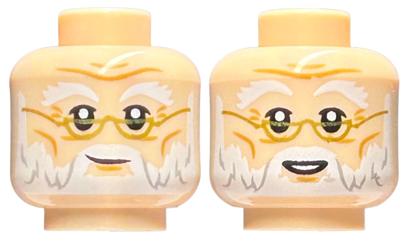 LEGO 3626cpb2670 - Obličej oboustranný