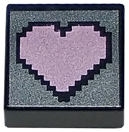 LEGO 3070bpb277 - Tile 1 x 1 SRDCE
