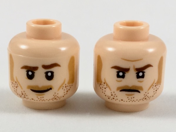 LEGO 3626cpb2124 - Obličej oboustranný