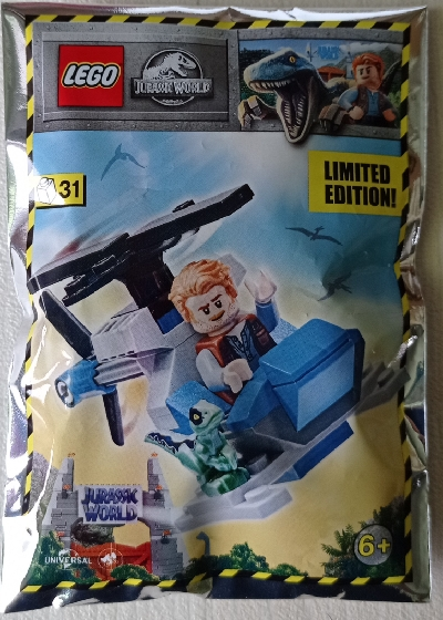 LEGO 122113-1 Owen with Helicopter foil pack