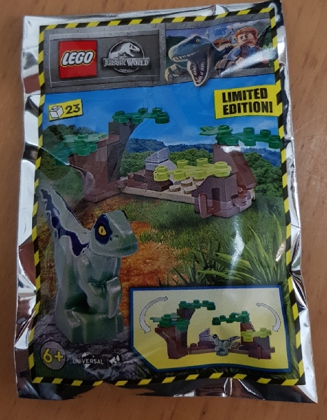 LEGO 122217-1 Raptor in Hiding foil pack