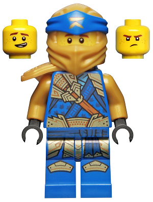 LEGO njo0775 Jay (Golden Ninja) - Crystalized