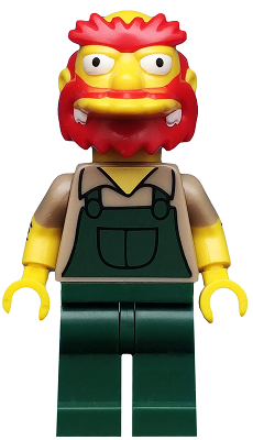 LEGO sim039 Groundskeeper Willie