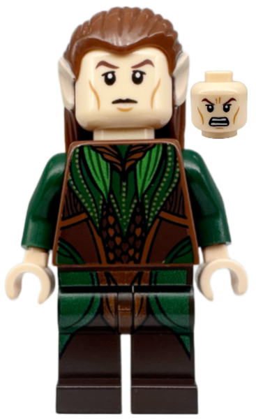 LEGO lor080 Mirkwood Elf - Dark Green Outfit