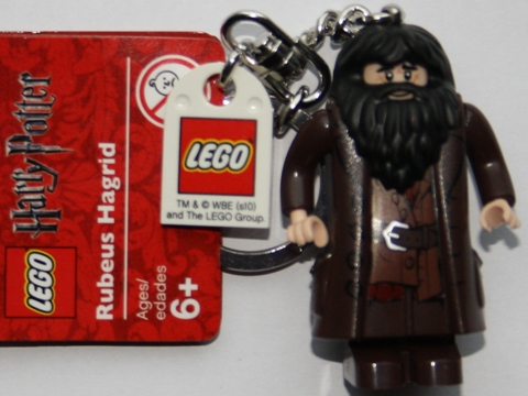 LEGO 852957 Hagrid Key Chain with Lego Logo Tile