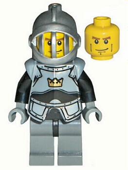 LEGO cas340 Fantasy Era - Crown Knight Plain with Breastplate