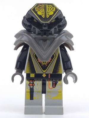 LEGO sp045 UFO Zotaxian Alien - Gray Overlord (Alpha Draconis)