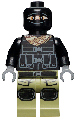 LEGO tnt043 Foot Soldier - Tactical Gear