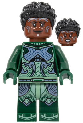 LEGO sh0844 Nakia - Dark Green Suit