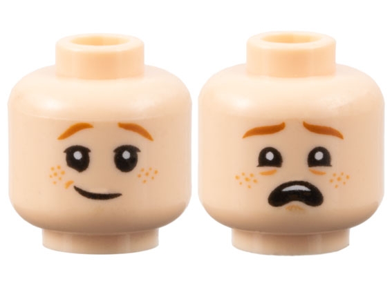 LEGO 3626cpb2164 - Obličej oboustranný
