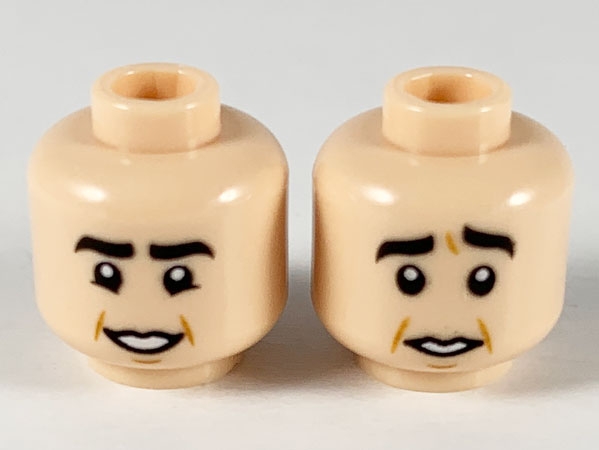 LEGO 3626cpb2501 - Obličej oboustranný