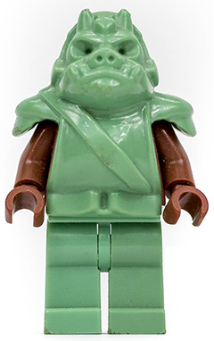 LEGO sw0087 Gamorrean Guard (Reddish Brown Arms)