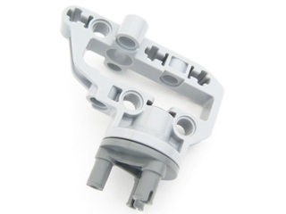 LEGO 92908c01 Technic, Steering Portal Axle, Housing with Dark Bluish Gray Wheel Hub 3 Pins Round
