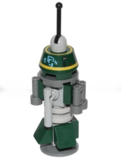LEGO sw0589 Astromech Droid, R1-G4, Decorated Truncated Cone