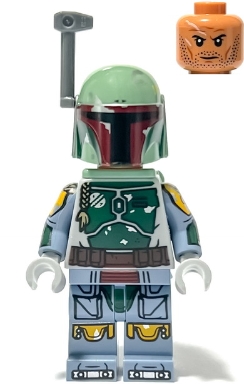 LEGO sw1274 Boba Fett - Helmet, Jet Pack, Printed Arms and Legs, Rangefinder