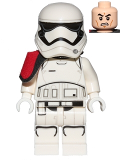 LEGO sw0664 First Order Stormtrooper Officer (Rounded Mouth Pattern)