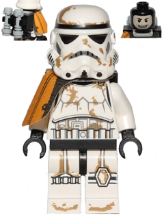 LEGO sw0364 Sandtrooper - Orange Pauldron