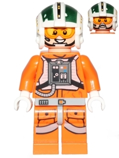 LEGO sw0730 Wedge Antilles - Printed Legs
