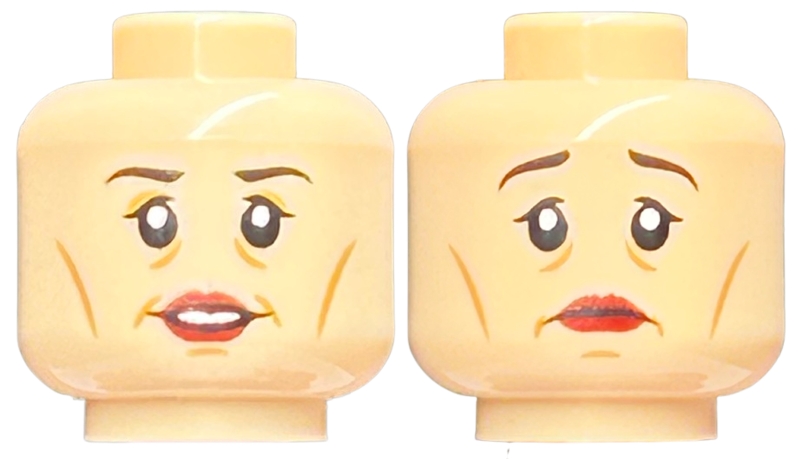 LEGO 3626cpb2479 - Obličej oboustranný