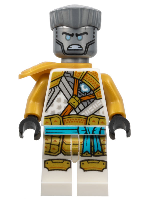 LEGO njo0806 Zane (Golden Ninja) - Crystalized, Hair