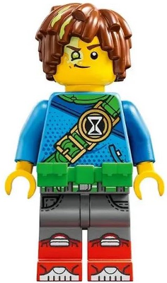 LEGO drm003 Mateo - Bright Green Utility Belt