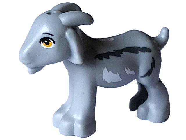 LEGO 5243pb01 Koza šedá, Goat, Friends