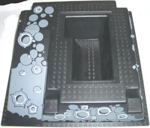 LEGO 2552px2 - 3D podložka krátery