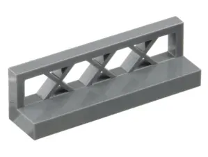 LEGO 3633 - PLOT MALÝ TMAVĚ ŠEDÝ