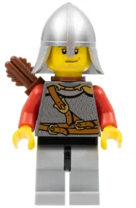 LEGO cas451 Kingdoms - Lion Knight Scale Mail