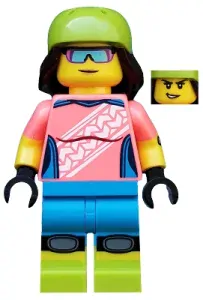 LEGO col357 Mountain Biker, Series 19