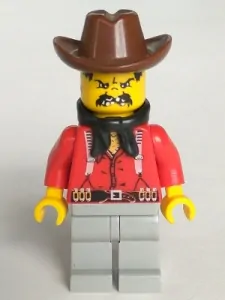 LEGO ww008 Bandit 2 (Flatfoot Thompson / Flatfoot Thomsen / Prairie Pete)