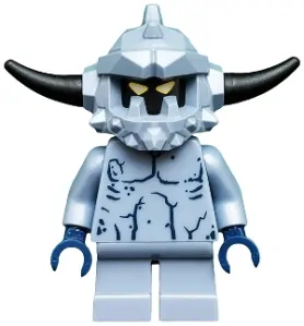 LEGO nex108 Stone Monster - Short Legs, Spiked Headgear