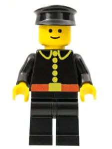 LEGO firec008 Fire - Classic, Black Hat, Captain