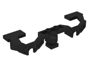 LEGO 2871b Black Train Motor 9V Decorative Side with Open Hub Points (fits RC Train Motor)