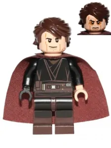 LEGO sw0419 Anakin Skywalker (Sith Face, Cape)