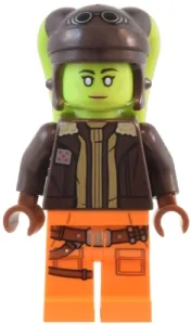 LEGO sw1311 Hera Syndulla - Dark Brown Arms