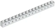LEGO 3703 - White Technic, Brick 1 x 16 with Holes